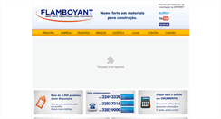 Desktop Screenshot of depositoflamboyant.com.br